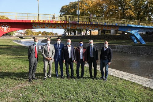 Handover of flood protection works - 27.10.2020.
