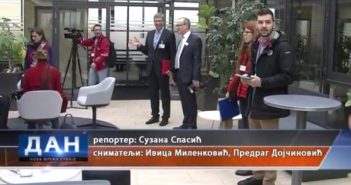 RTV Vranje on their visit to Frankfurt