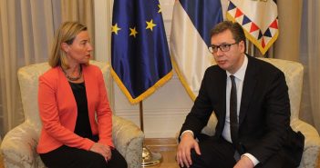 President of Serbia Aleksandar Vučić and High Representative/Vice-President Federica Mogherini met today in Belgrade